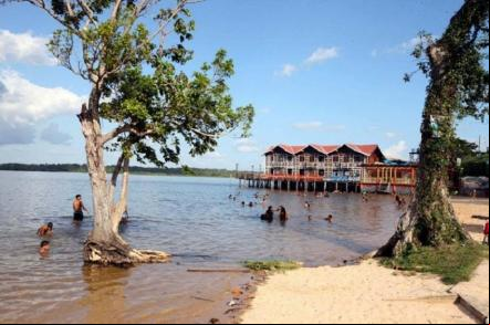 Praia em Camet