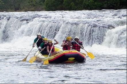 Rafting em Jaciara - Foto: Ericksen Vital-G1 